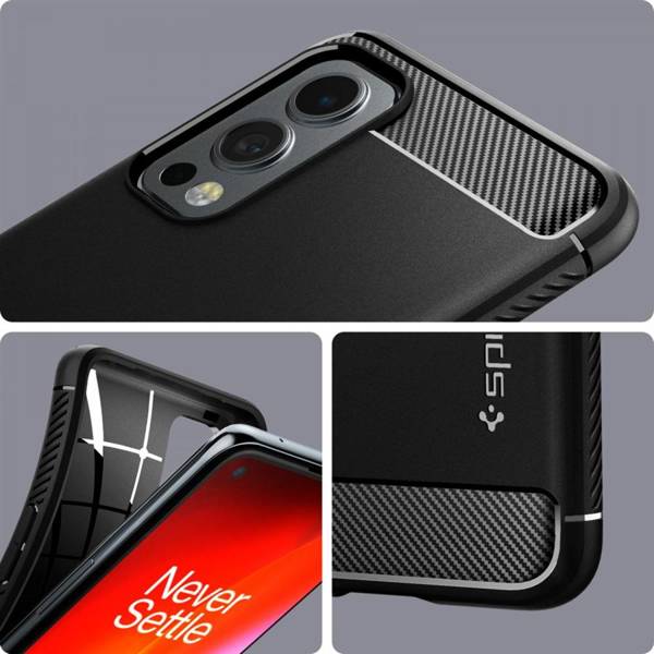 SPIGEN RUGGED ARMOR ONEPLUS NORD 2 5G MATTE BLACK