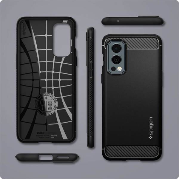 SPIGEN RUGGED ARMOR ONEPLUS NORD 2 5G MATTE BLACK