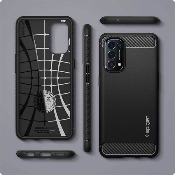 SPIGEN RUGGED ARMOR OPPO RENO 5 5G / FIND X3 LITE MATTE BLACK