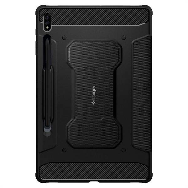 SPIGEN RUGGED ARMOR ”PRO” GALAXY TAB S7+ / S8+ PLUS 12.4 BLACK