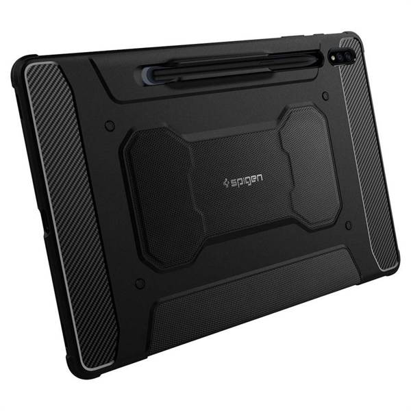 SPIGEN RUGGED ARMOR ”PRO” GALAXY TAB S7+ / S8+ PLUS 12.4 BLACK