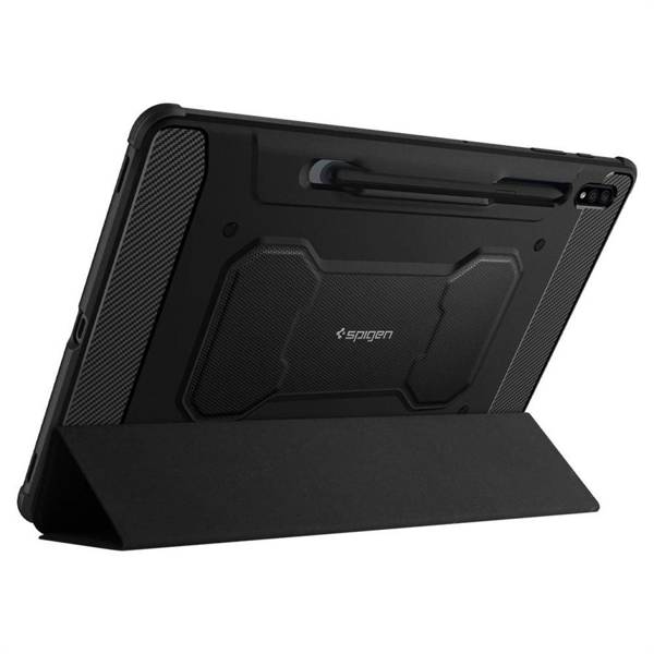 SPIGEN RUGGED ARMOR ”PRO” GALAXY TAB S7+ / S8+ PLUS 12.4 BLACK