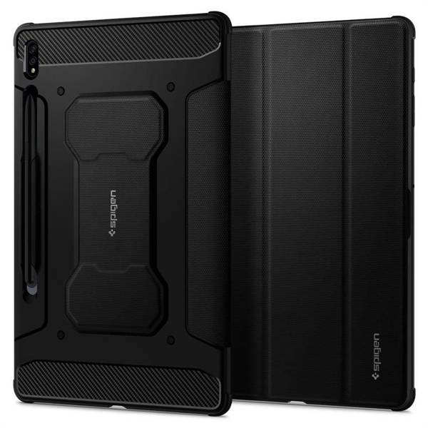 SPIGEN RUGGED ARMOR ”PRO” GALAXY TAB S7+ / S8+ PLUS 12.4 BLACK