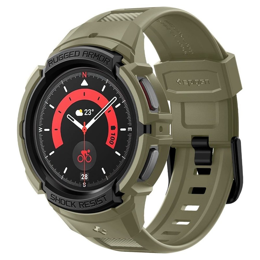 SPIGEN RUGGED ARMOR ”PRO” GALAXY WATCH 5 PRO (45 MM) VINTAGE KHAKI