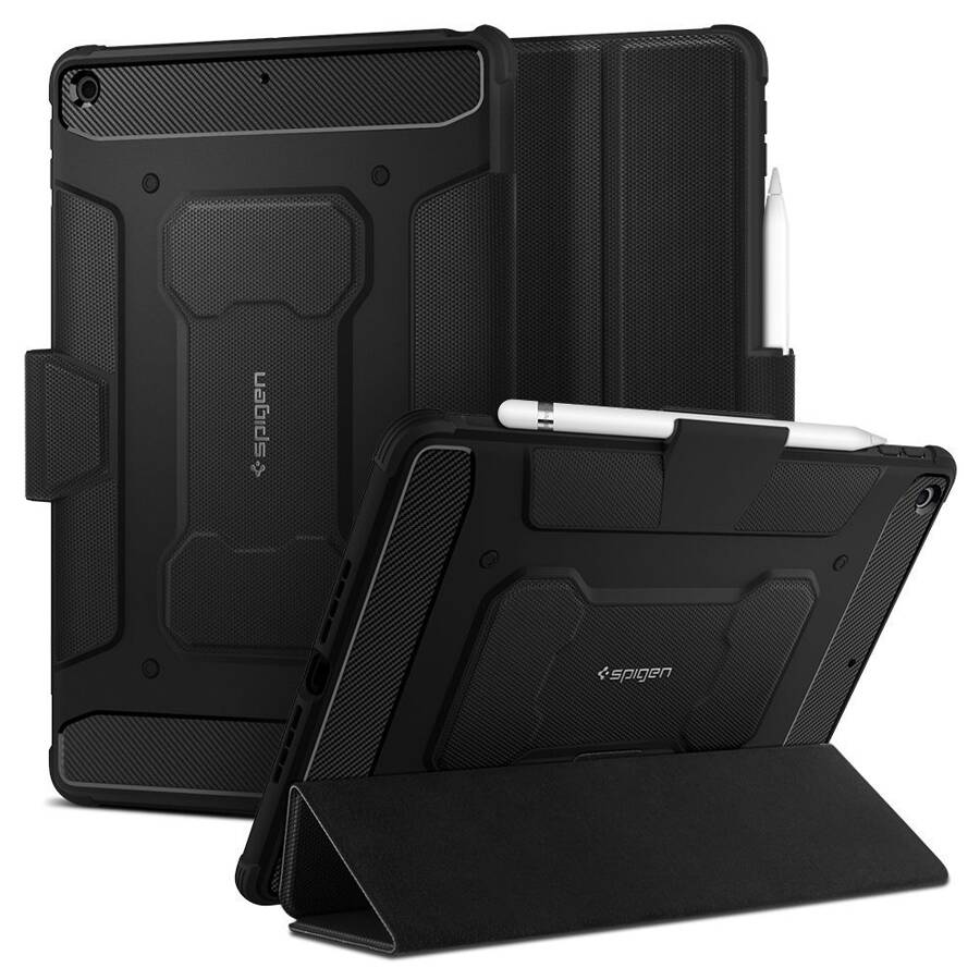 SPIGEN RUGGED ARMOR ”PRO” IPAD 10.2 7 / 8 / 9 / 2019-2021 BLACK