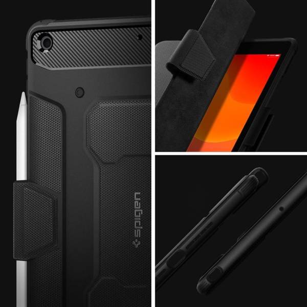 SPIGEN RUGGED ARMOR ”PRO” IPAD 10.2 7 / 8 / 9 / 2019-2021 BLACK