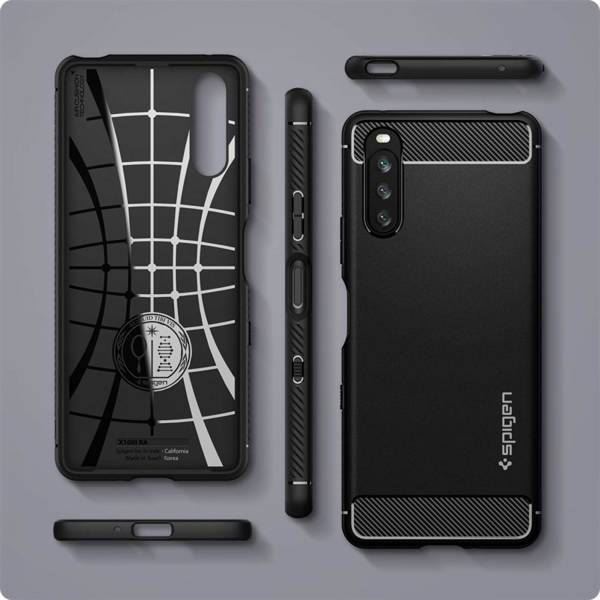 SPIGEN RUGGED ARMOR SONY XPERIA 10 III MATTE BLACK