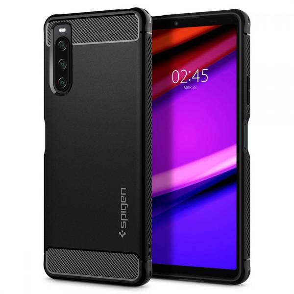 SPIGEN RUGGED ARMOR SONY XPERIA 10 IV MATTE BLACK