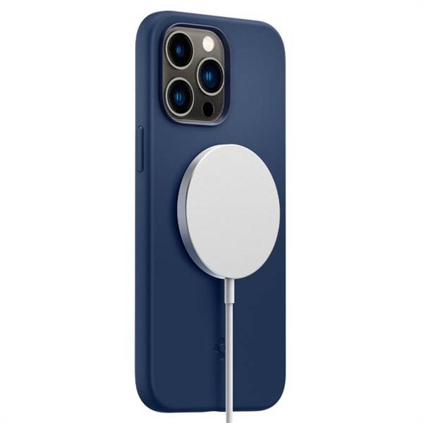 SPIGEN SILICONE FIT MAG MAGSAFE IPHONE 14 PRO NAVY BLUE