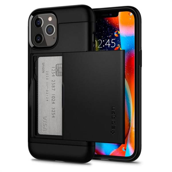 SPIGEN SLIM ARMOR CS IPHONE 12/12 PRO BLACK