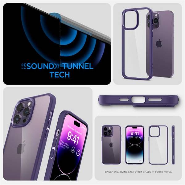 SPIGEN ULTRA HYBRID IPHONE 14 PRO MAX DEEP PURPLE