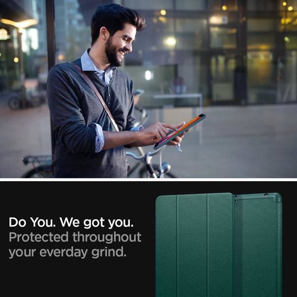 SPIGEN URBAN FIT IPAD 10.2 7 / 8 / 9 / 2019-2021 MIDNIGHT GREEN