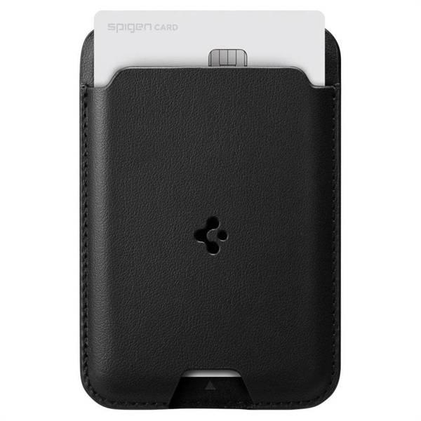 SPIGEN VALENTINUS MAGSAFE UNIVERSAL MAGNETIC CARD HOLDER BLACK