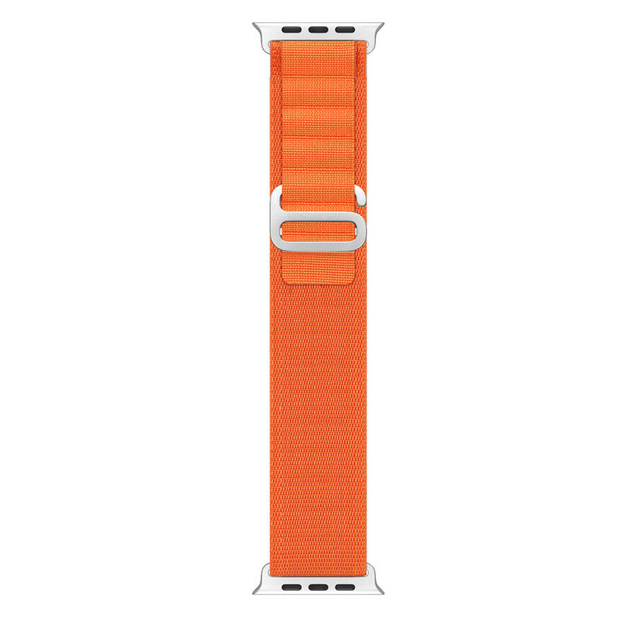 SPORT BUCKLE STRAP FOR APPLE WATCH 8/7/6/SE/5/4/3/2/1 (41, 40, 38MM) DUX DUCIS STRAP GS VERSION - ORANGE