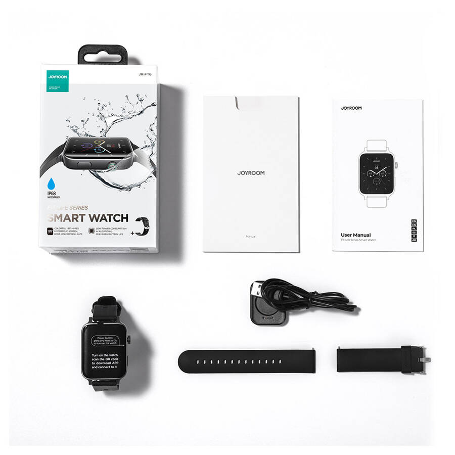 SPORTS WATCH - IP68 SMARTWATCH WITH THE FUNCTION OF ANSWERING CALLS JOYROOM JR-FT6