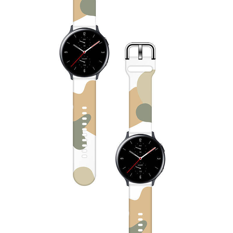 STRAP MORO BAND FOR SAMSUNG GALAXY WATCH 42MM SILICONE STRAP CAMO WATCH BRACELET (6)