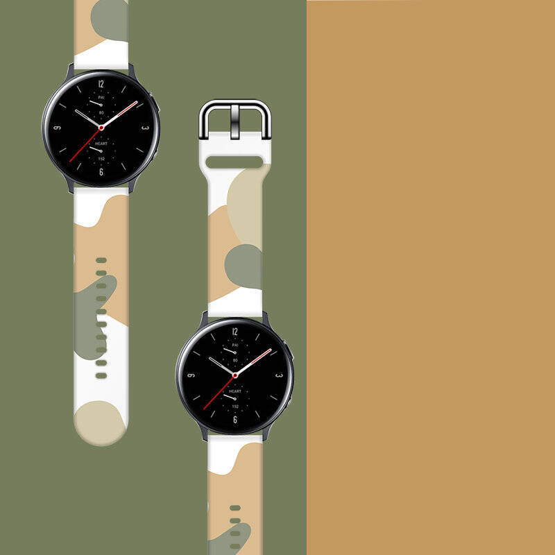 STRAP MORO BAND FOR SAMSUNG GALAXY WATCH 42MM SILICONE STRAP CAMO WATCH BRACELET (6)