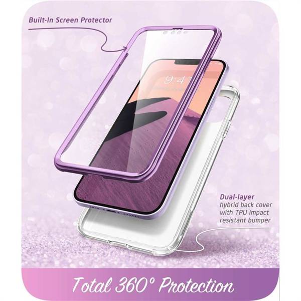 SUPCASE COSMO IPHONE 14 PLUS / 15 PLUS MARBLE PURPLE