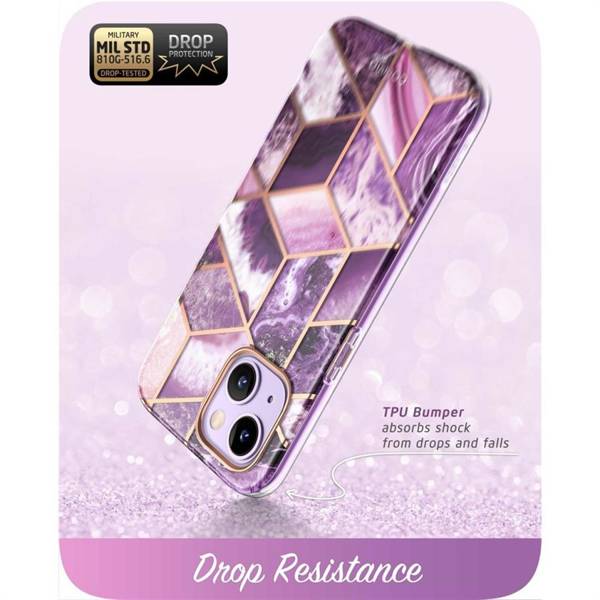 SUPCASE COSMO IPHONE 14 PLUS / 15 PLUS MARBLE PURPLE