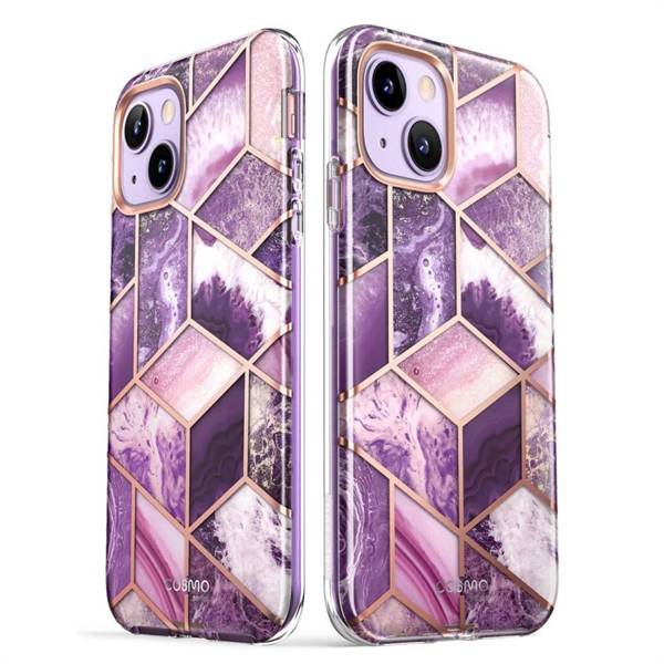 SUPCASE COSMO IPHONE 14 PLUS / 15 PLUS MARBLE PURPLE