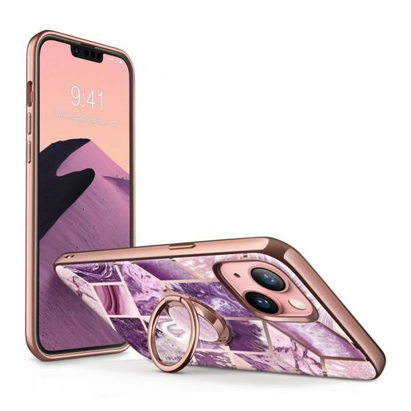 SUPCASE IBLSN COSMO SNAP IPHONE 13 MARBLE PURPLE