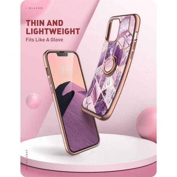 SUPCASE IBLSN COSMO SNAP IPHONE 13 PRO MARBLE PURPLE