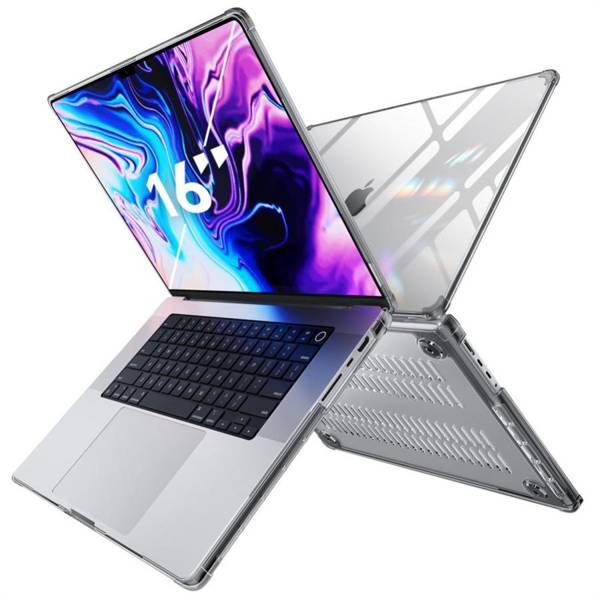 SUPCASE UNICORN BEETLE CLEAR MACBOOK PRO 16 2021-2022 BLACK