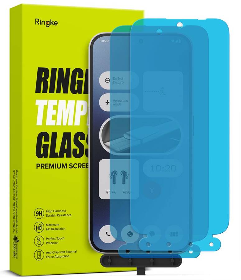 SZKŁO HARTOWANE RINGKE TEMPERED GLASS 2-PACK NOTHING PHONE 2A / 2A PLUS CLEAR