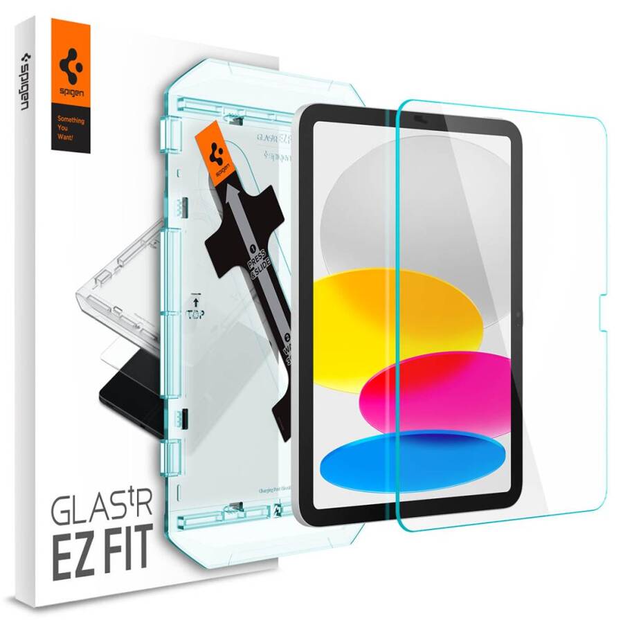 SZKŁO HARTOWANE SPIGEN GLAS.TR ”EZ FIT” IPAD 10.9 10 / 2022 CLEAR