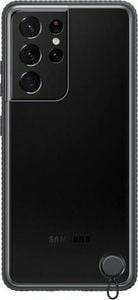 Samsung Clear Protective Cover Galaxy S21 Ultra Black Damaged packaging