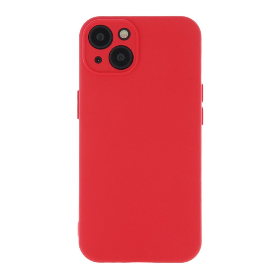 Silicon overlay for iPhone 14 pro max 6.7 "red