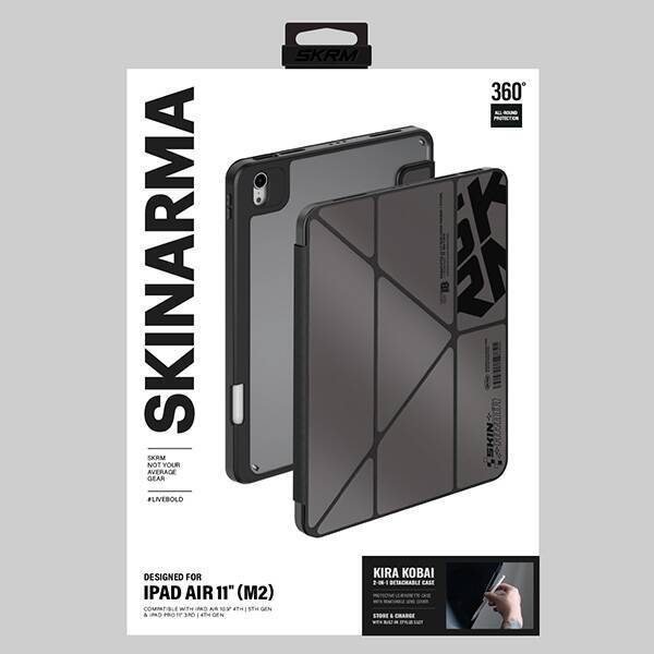 Skinarma etui Kira Kobai iPad Air 11"     (M2) gunmetal