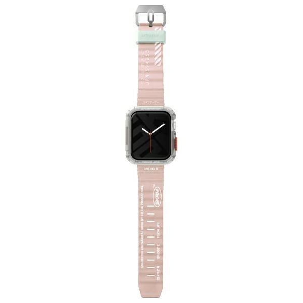 Skinarma pasek Shokku Apple Watch         45/44/42mm jasno różowy/light pink