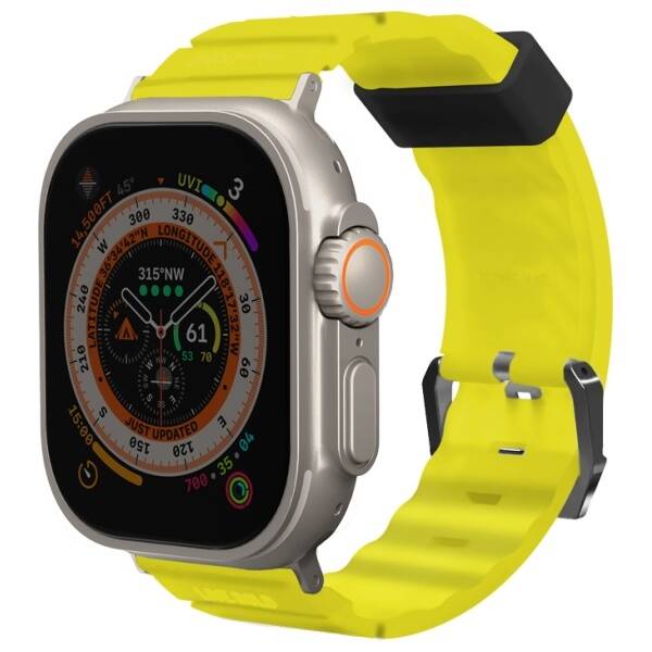 Skinarma pasek Shokku Apple Watch         49/45/44mm żółty/electric yellow