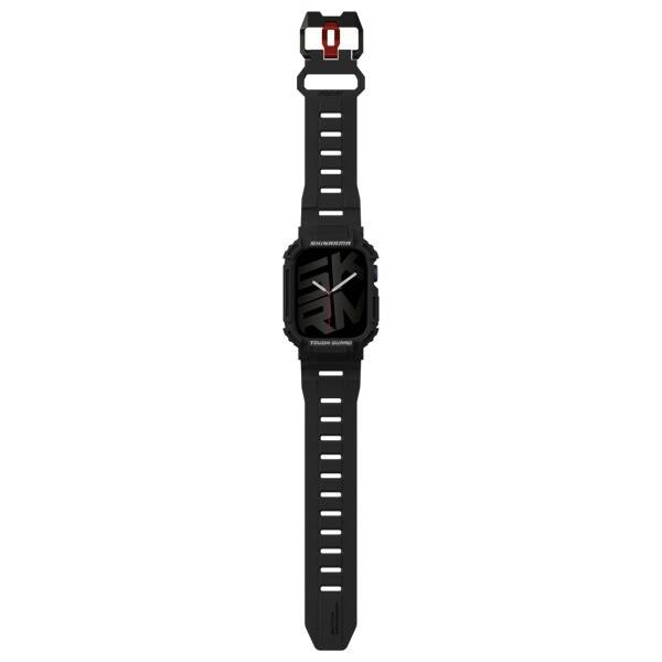 Skinarma pasek+etui Mecha 2in1 Apple      Watch 45/44mm czarny/black