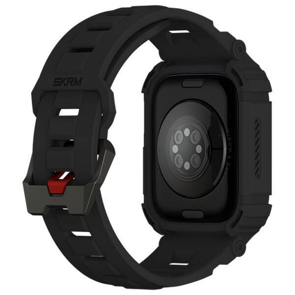 Skinarma pasek+etui Mecha 2in1 Apple      Watch 45/44mm czarny/black