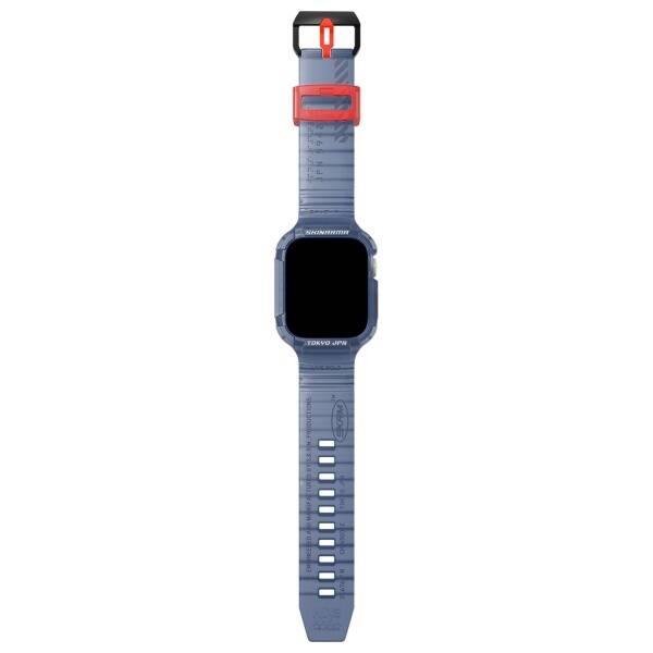 Skinarma pasek+etui Saido 2in1 Apple      Watch 45/44mm ciemno niebieski/dark blue