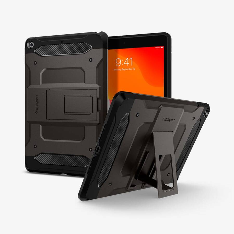 Spigen iPad 10.2" Tough Armor TECH Gunmetal