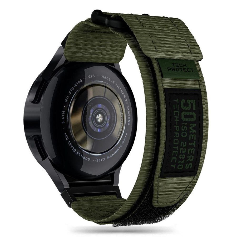 TECH-POTEC SCOUT PRO SAMSUNG GALAXY WATCH 4/5/5 PRO / 6 MILITARY GREEN