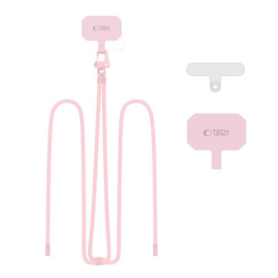 TECH-PROTECT C5S ROPE CROSSBODY STRAP BABY PINK