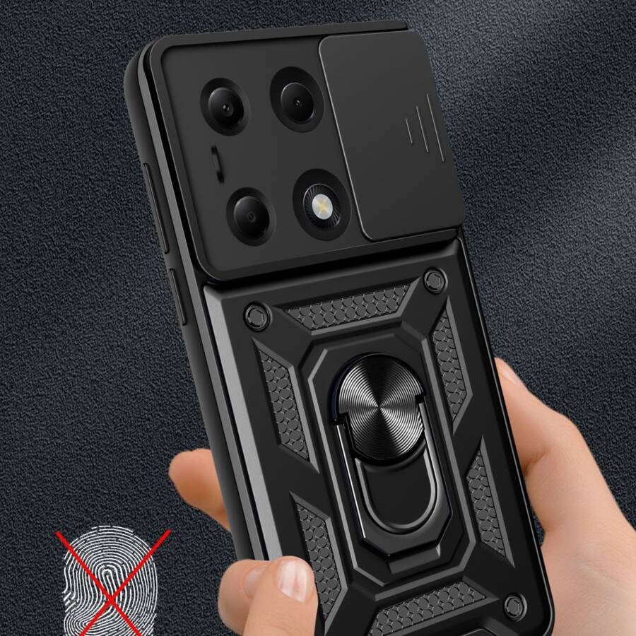 TECH-PROTECT CAMSHIELD PRO XIAOMI REDMI NOTE 13 PRO 5G / POCO X6 5G BLACK