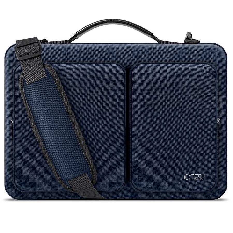 TECH-PROTECT DEFENDER BAG LAPTOP 13-14 NAVY BLUE