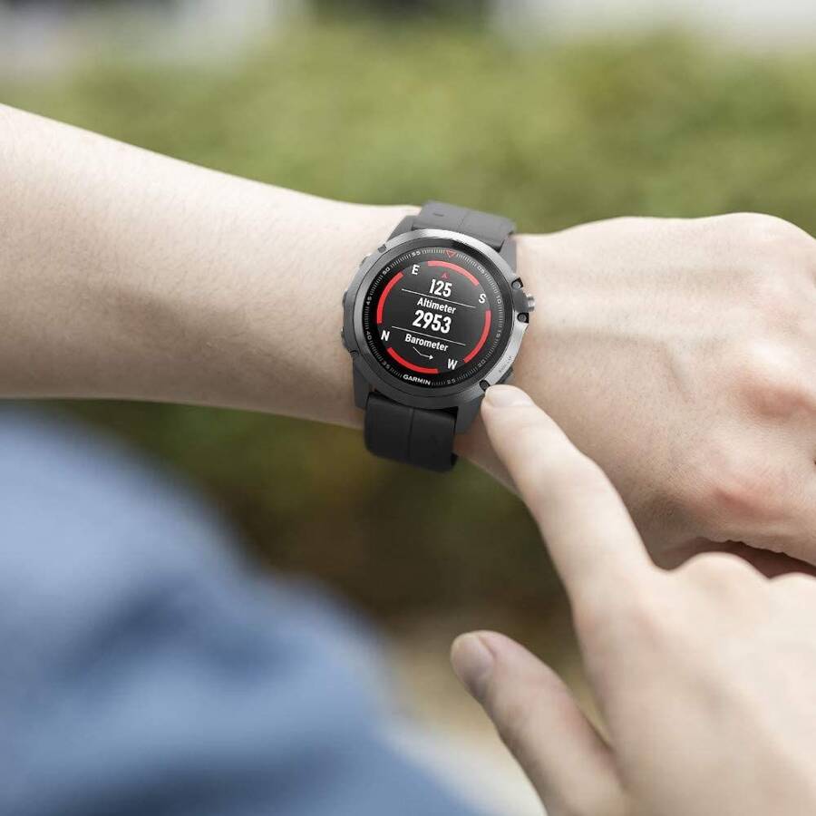 TECH-PROTECT ICONBAND GARMIN FENIX 3 / 5X / 3HR / 5X PLUS / 6X / 6X PRO / 7X RED