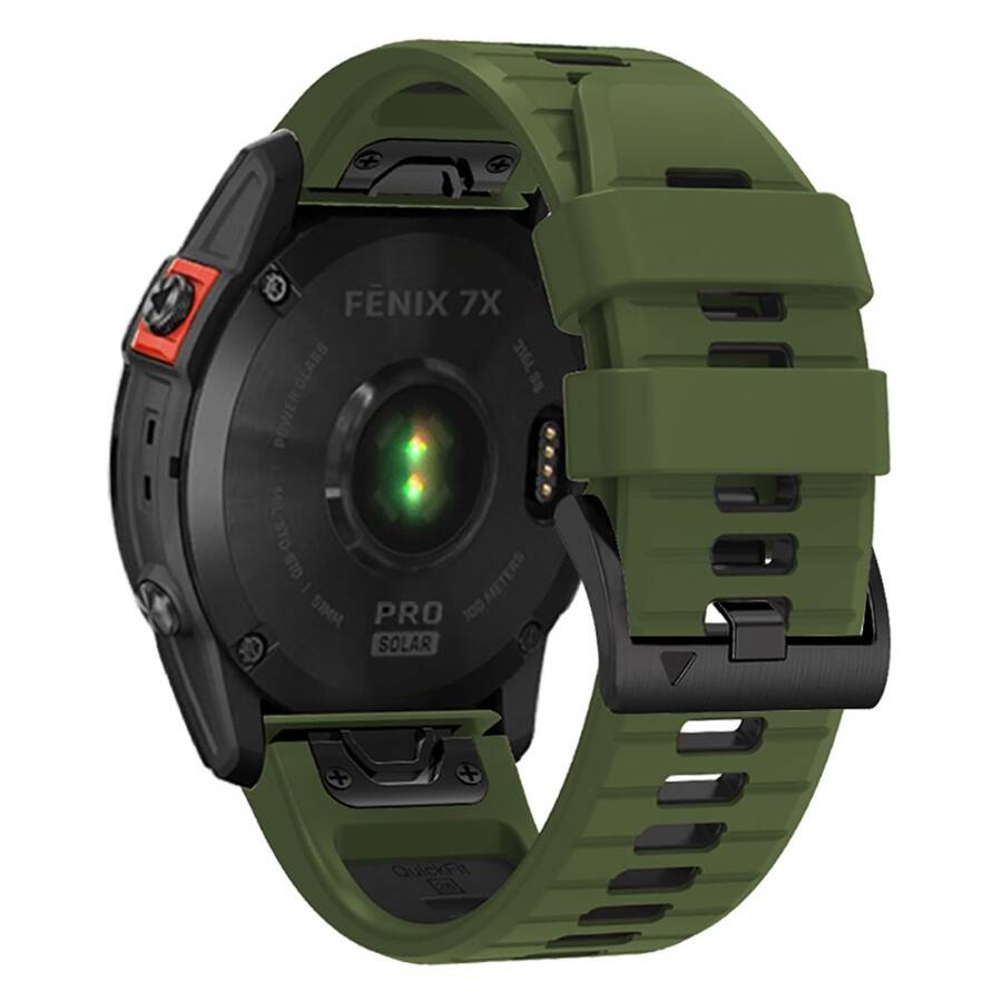 TECH-PROTECT ICONBAND PRO GARMIN FENIX 3 / 5X / 3HR / 5X PLUS / 6X / 6X PRO / 7X ARMY GREEN/BLACK