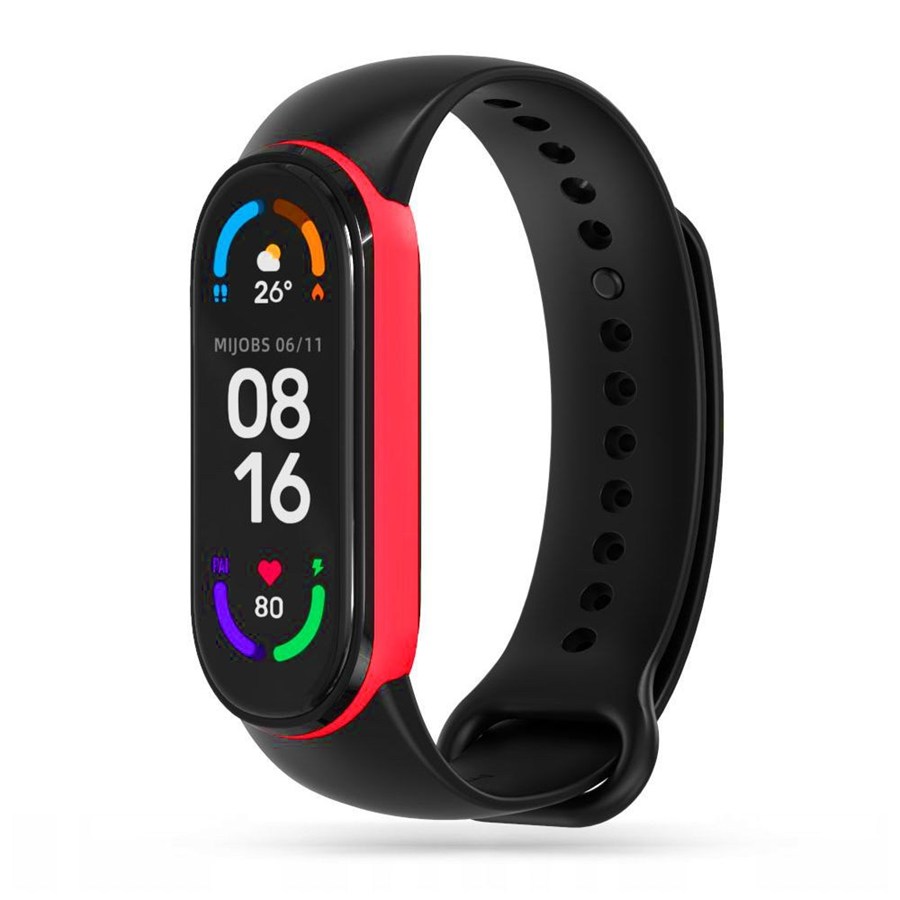 TECH-PROTECT ICONBAND XIAOMI MI SMART BAND 5/6/6 NFC / 7 BLACK / RED