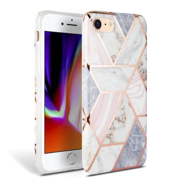 TECH-PROTECT MARBLE IPHONE 7/8 / SE 2020 PINK