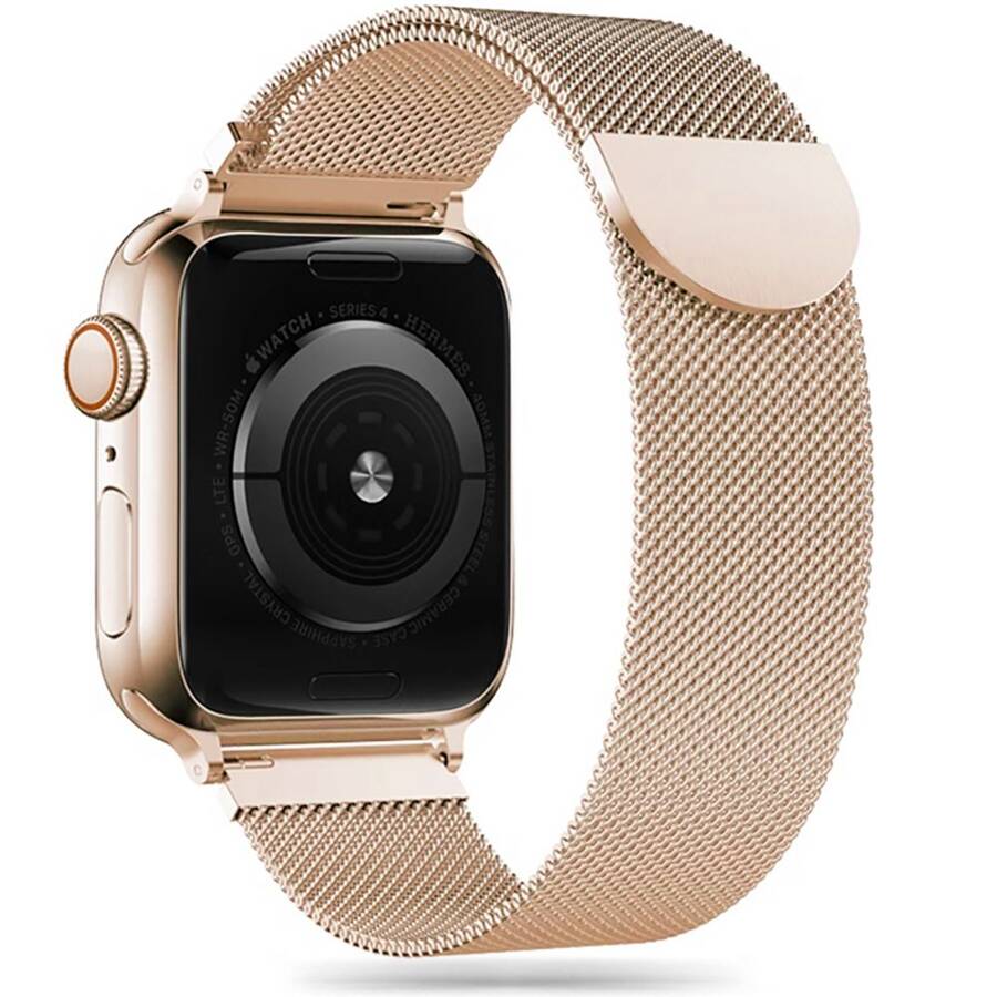 TECH-PROTECT MILANESEBAND APPLE WATCH 4 / 5 / 6 / 7 / 8 / 9 / SE / ULTRA 1 / 2  (42 / 44 / 45 / 49 MM) GOLD