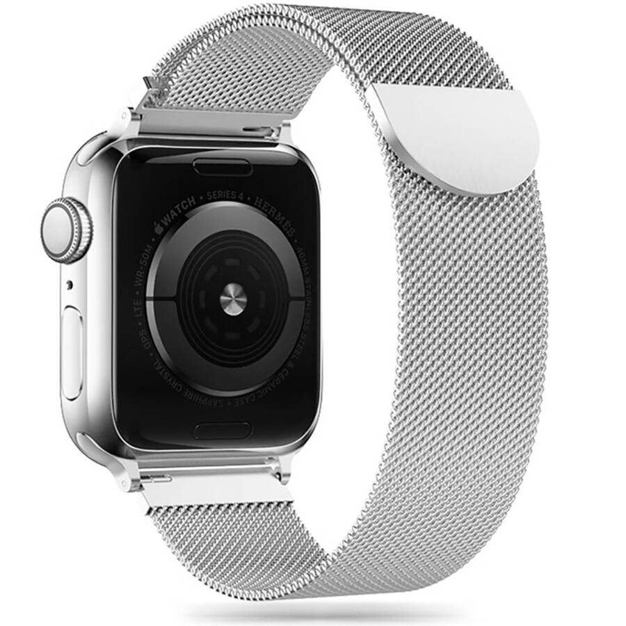 TECH-PROTECT MILANESEBAND APPLE WATCH 4 / 5 / 6 / 7 / 8 / 9 / SE / ULTRA 1 / 2  (42 / 44 / 45 / 49 MM) SILVER