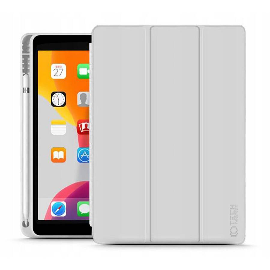 TECH-PROTECT SC PEN IPAD 10.2 7 / 8 / 9 / 2019-2021 LIGHT GREY