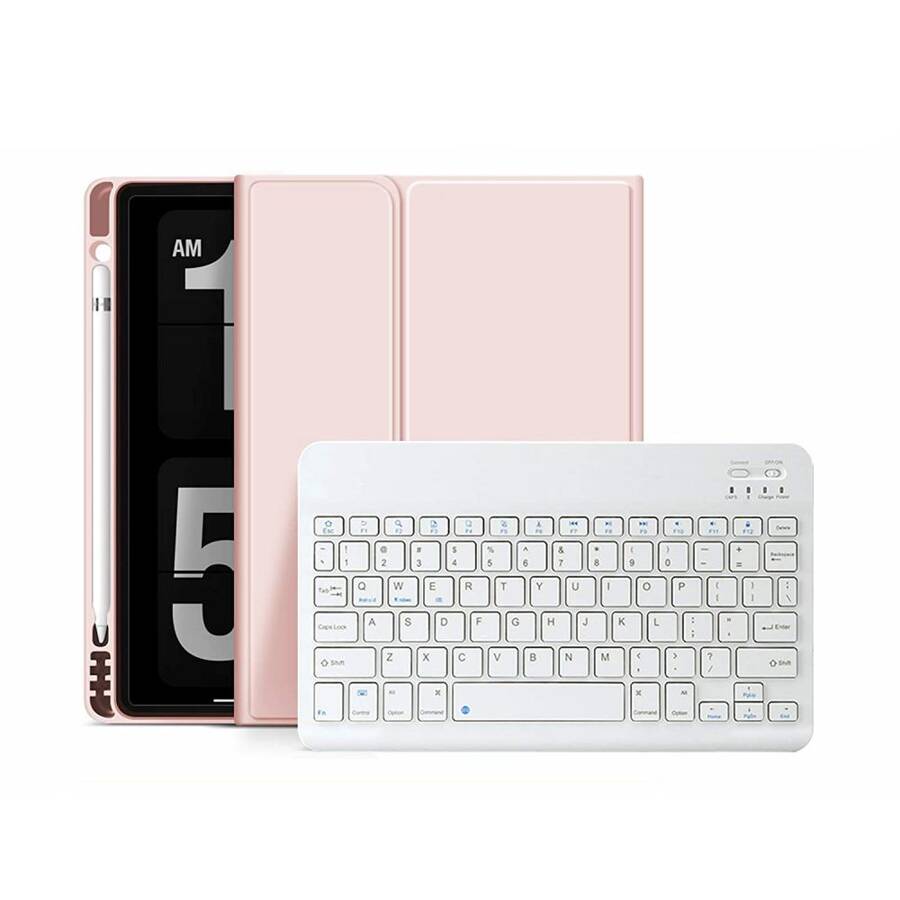 TECH-PROTECT SC PEN + KEYBOARD IPAD 10.2 7 / 8 / 9 / 2019-2021 PINK